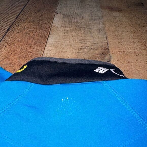 Columbia Omni-Shade Size S Blue Highroad Full Zip Cycling jacket - Picture 4 of 15